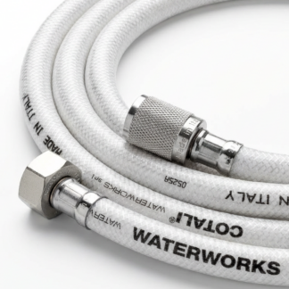 Cotali Shaka Mobiles Bidet-Set Shattaf Weiß mit 2m Schlauch