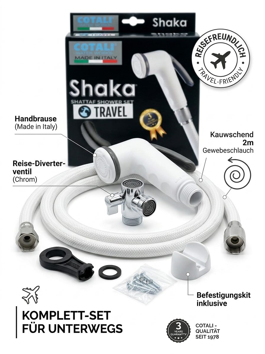 COTALI Shaka Mobiles Bidet-Set (Shattaf) – Bild 2