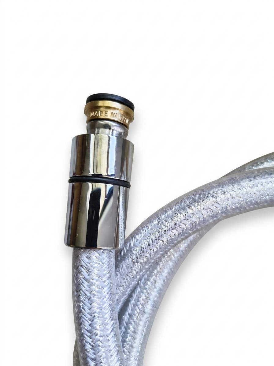 Design Duschschlauch Silber